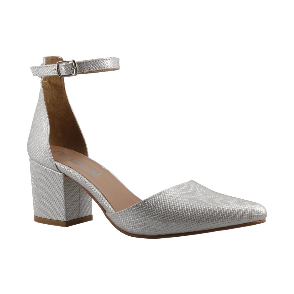 Foto 3 pulgar | Zapatilla Dama Miracol By Mama Lola 1651 Tacon Ancho Zapato Casual Talla 22 A 27 M