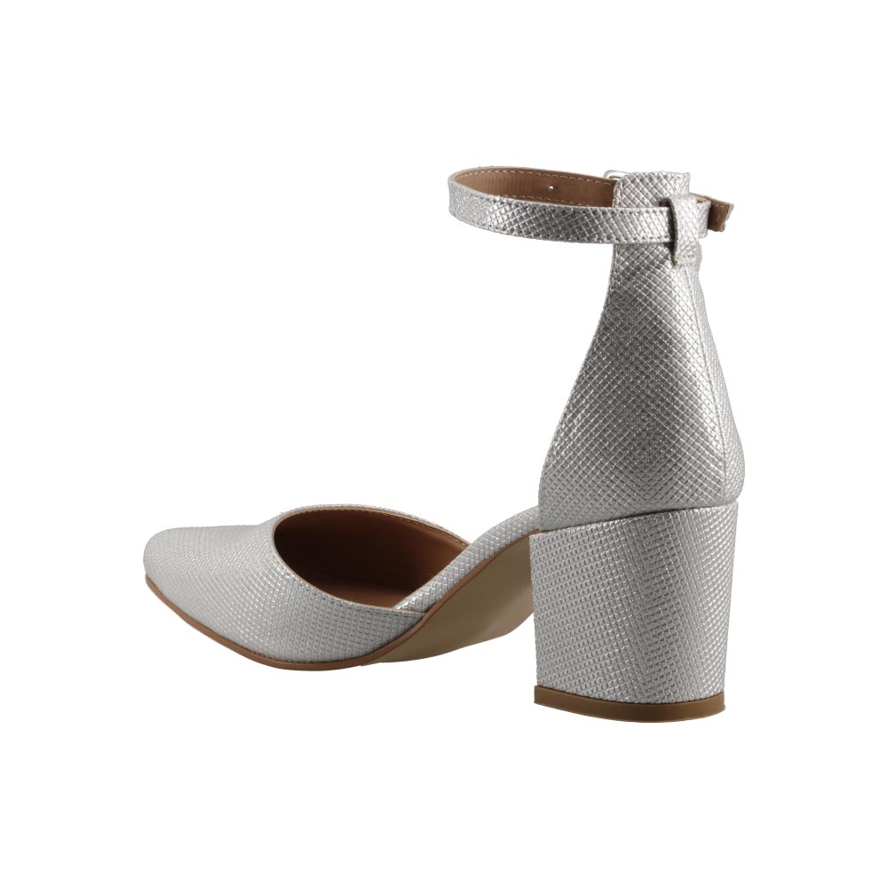 Foto 4 | Zapatilla Dama Miracol By Mama Lola 1651 Tacon Ancho Zapato Casual Talla 22 A 27 M