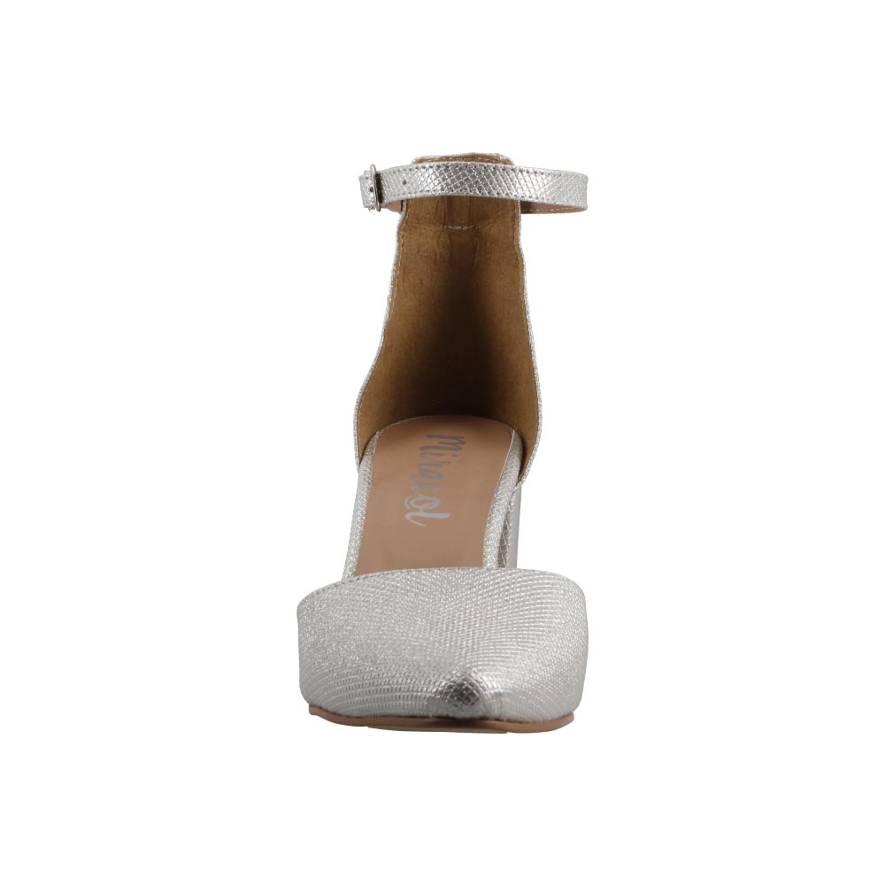Foto 6 pulgar | Zapatilla Dama Miracol By Mama Lola 1651 Tacon Ancho Zapato Casual Talla 22 A 27 M