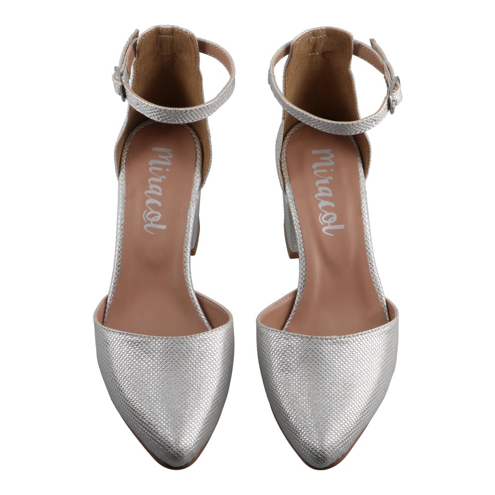 Foto 7 pulgar | Zapatilla Dama Miracol By Mama Lola 1651 Tacon Ancho Zapato Casual Talla 22 A 27 M