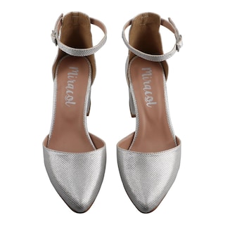Foto 6 | Zapatilla Dama Miracol By Mama Lola 1651 Tacon Ancho Zapato Casual Talla 22 A 27 M