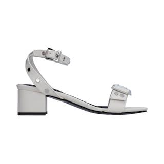 Foto 5 | Sandalias Casuales Berlin Blanca Estoperoles para Dama