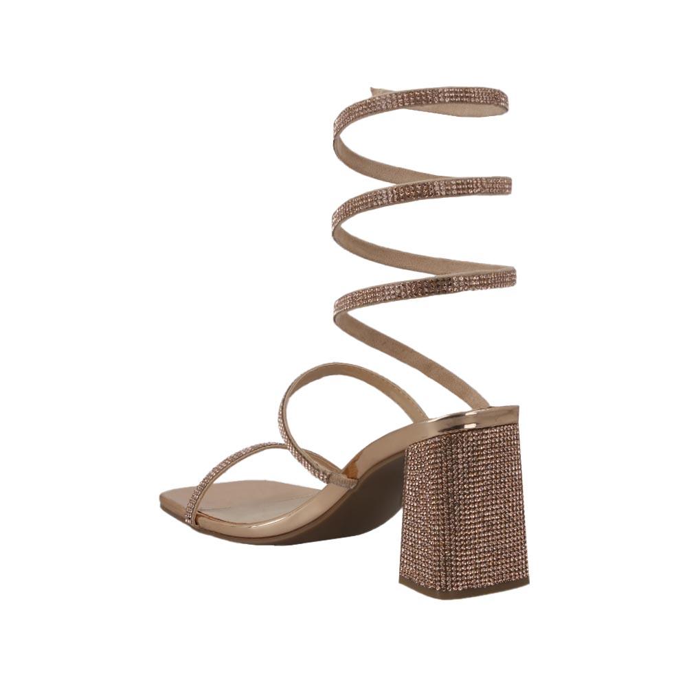 Foto 5 pulgar | Zapatilla Mujer Vosse Formal Vestir Dorado