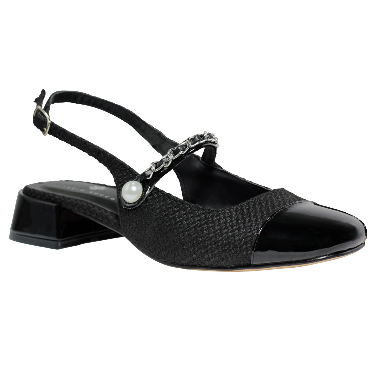 Foto 1 | Zapatillas Tacon Cuadrado Claudio Rocco Cr-1991
