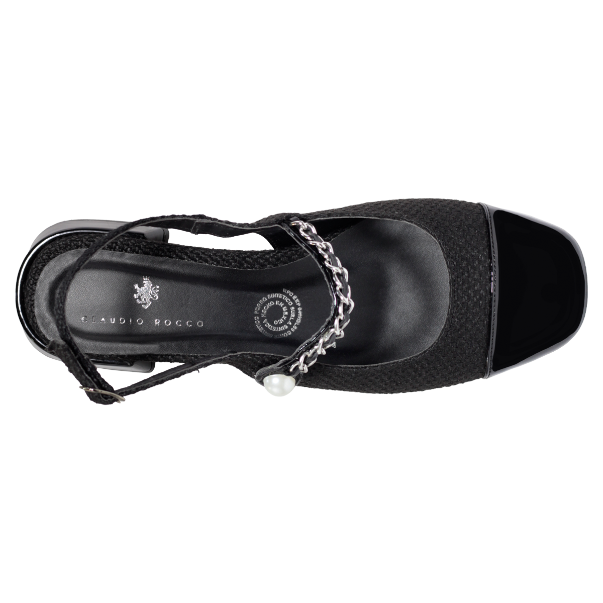 Foto 5 pulgar | Zapatillas Tacon Cuadrado Claudio Rocco Cr-1991