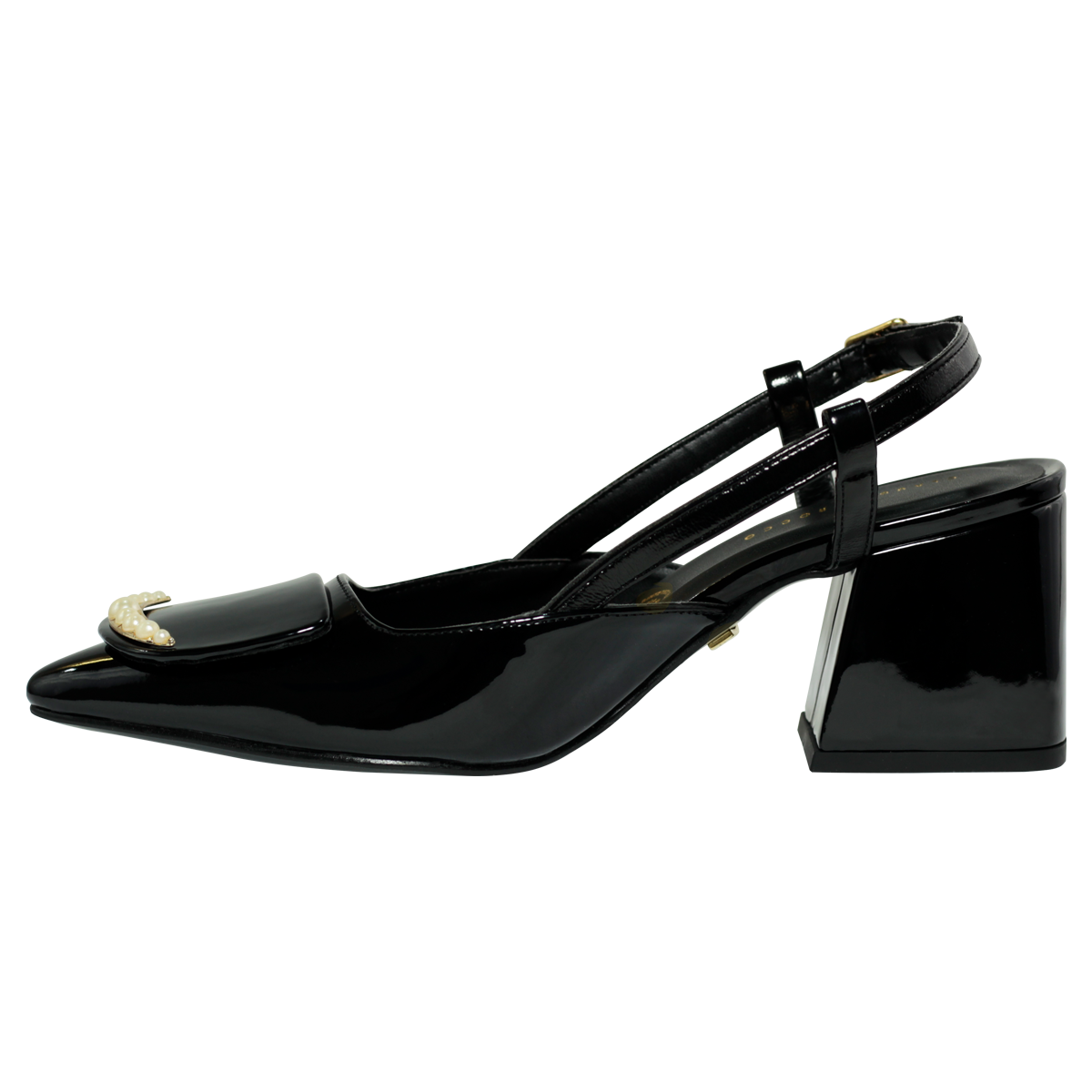 Foto 4 pulgar | Zapatillas Tacon Cuadrado Claudio Rocco Cr-166