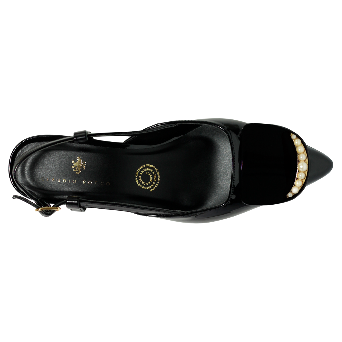 Foto 5 pulgar | Zapatillas Tacon Cuadrado Claudio Rocco Cr-166