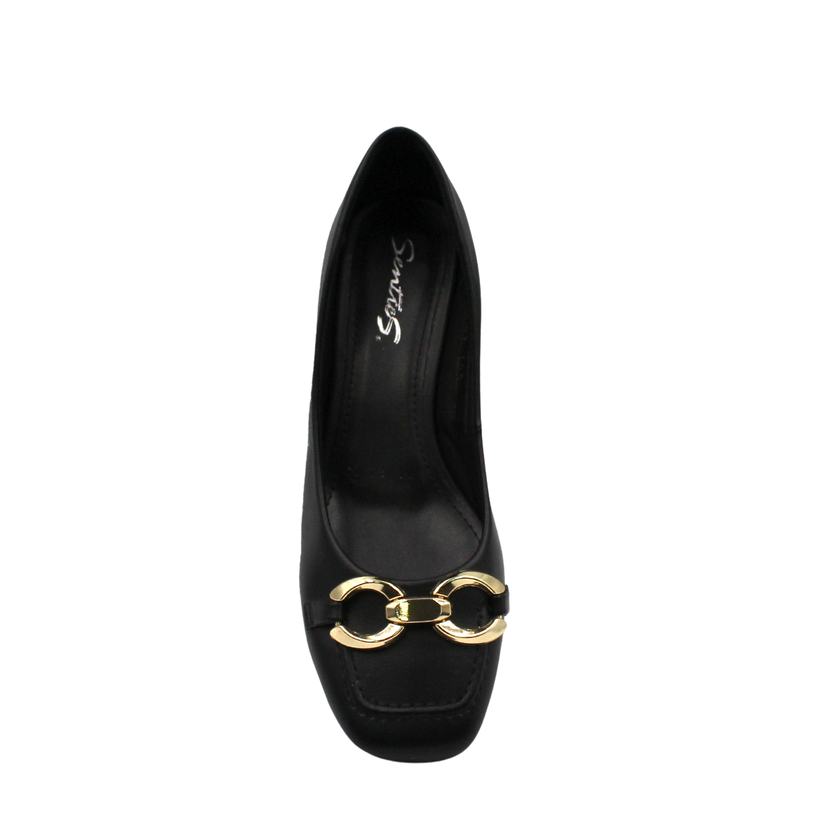 Foto 7 pulgar | Zapatilla De Tacón Bajito Basica Cómoda Mayven