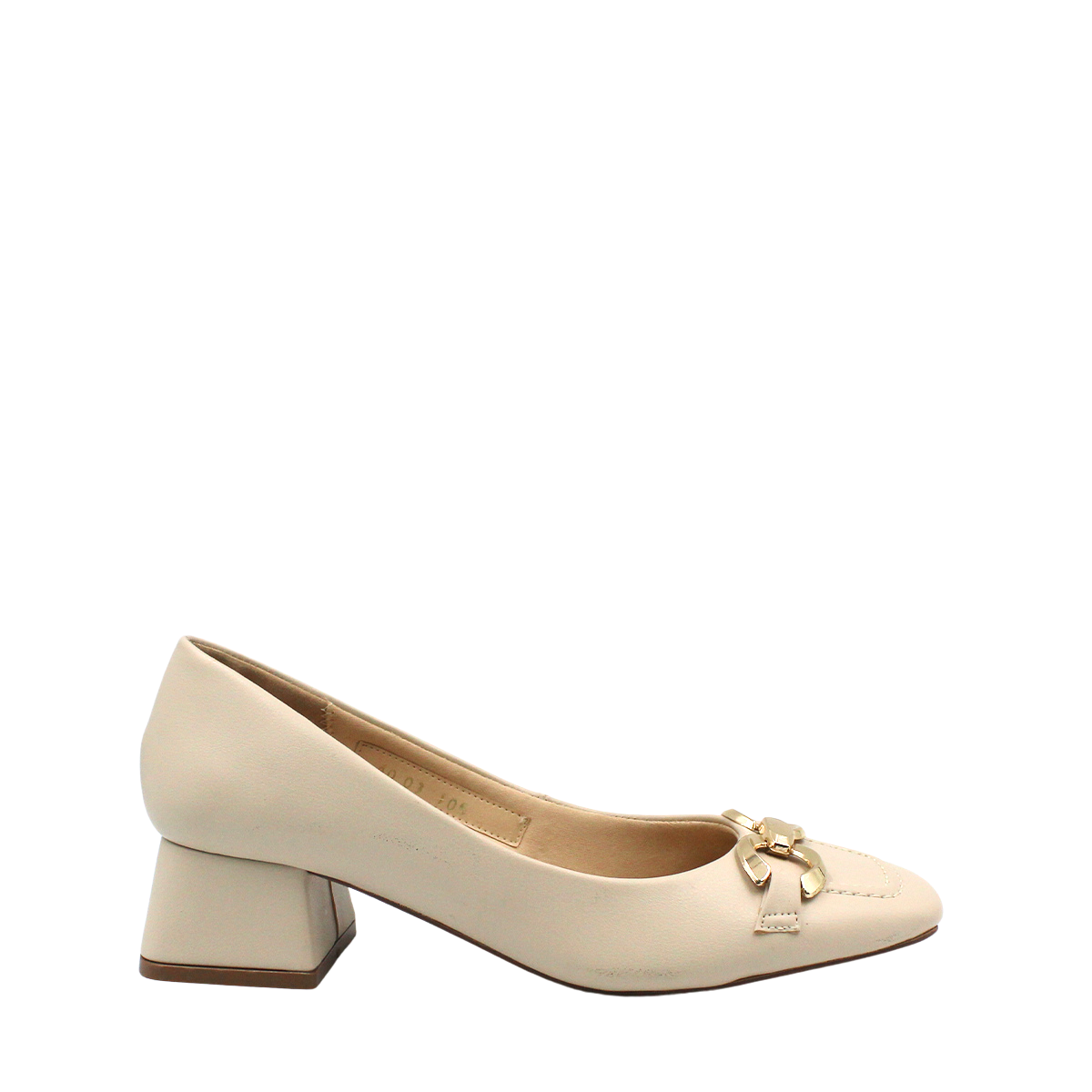 Zapatilla De Tacón Bajito Basica Cómoda Mayven