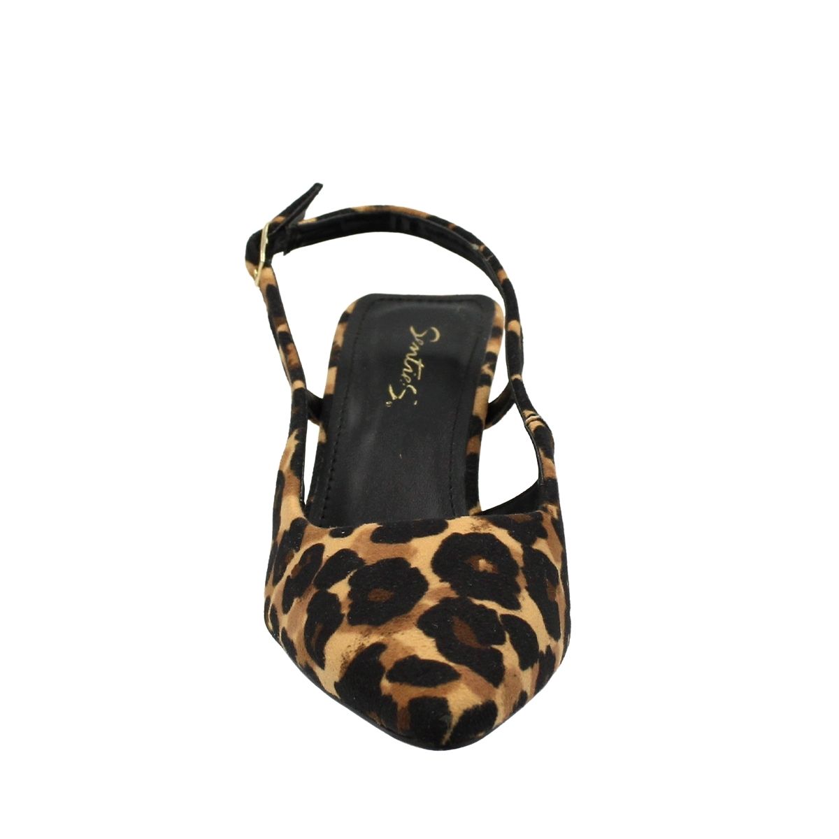 Foto 3 | Zapatilla Básica Tacón Bajito En Animal Print Senties Alma