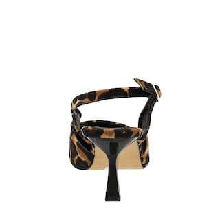 Foto 5 | Zapatilla Básica Tacón Bajito En Animal Print Senties Alma