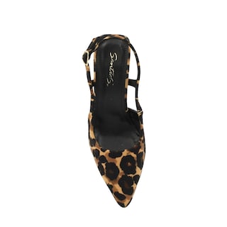 Foto 6 | Zapatilla Básica Tacón Bajito En Animal Print Senties Alma