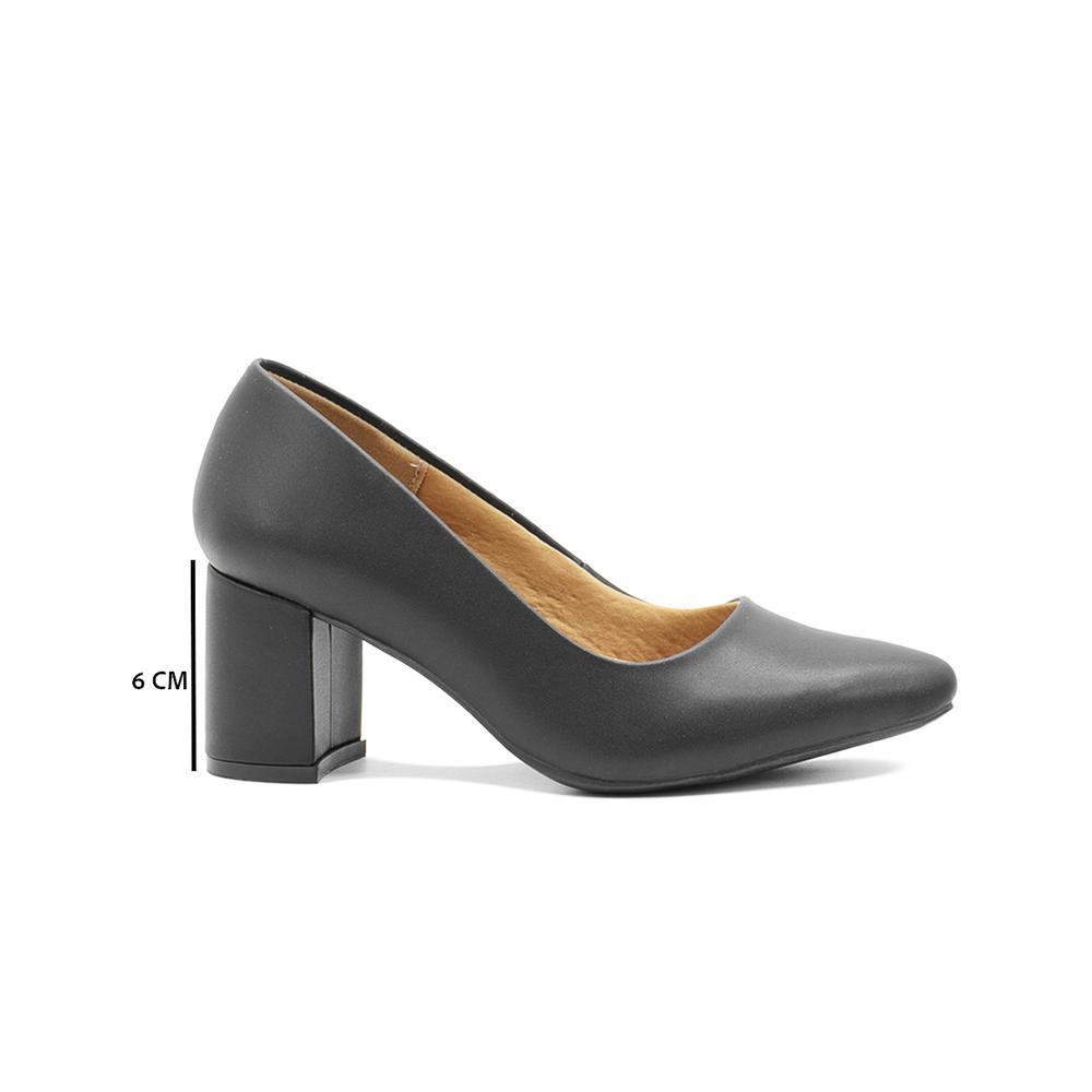 Foto 4 pulgar | Zapatilla Mujer Oficina Super Comodas Elegantes Color Negro Negro