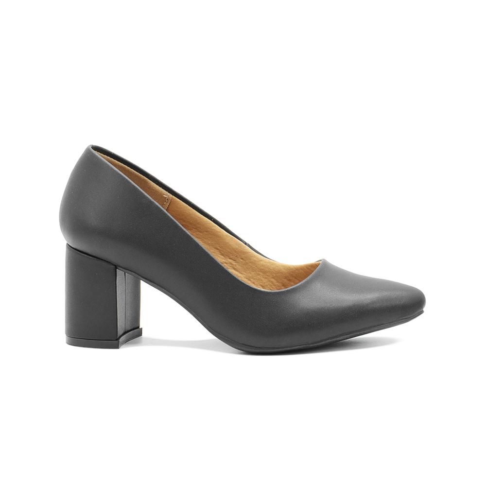 Foto 5 pulgar | Zapatilla Mujer Oficina Super Comodas Elegantes Color Negro Negro