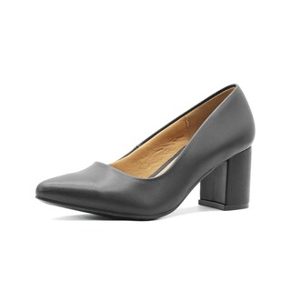 Foto 5 | Zapatilla Mujer Oficina Super Comodas Elegantes Color Negro Negro