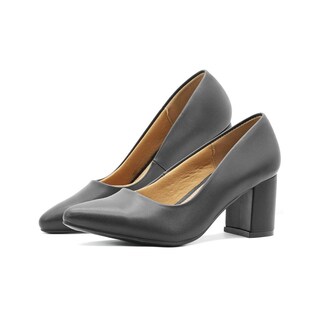 Foto 7 | Zapatilla Mujer Oficina Super Comodas Elegantes Color Negro Negro
