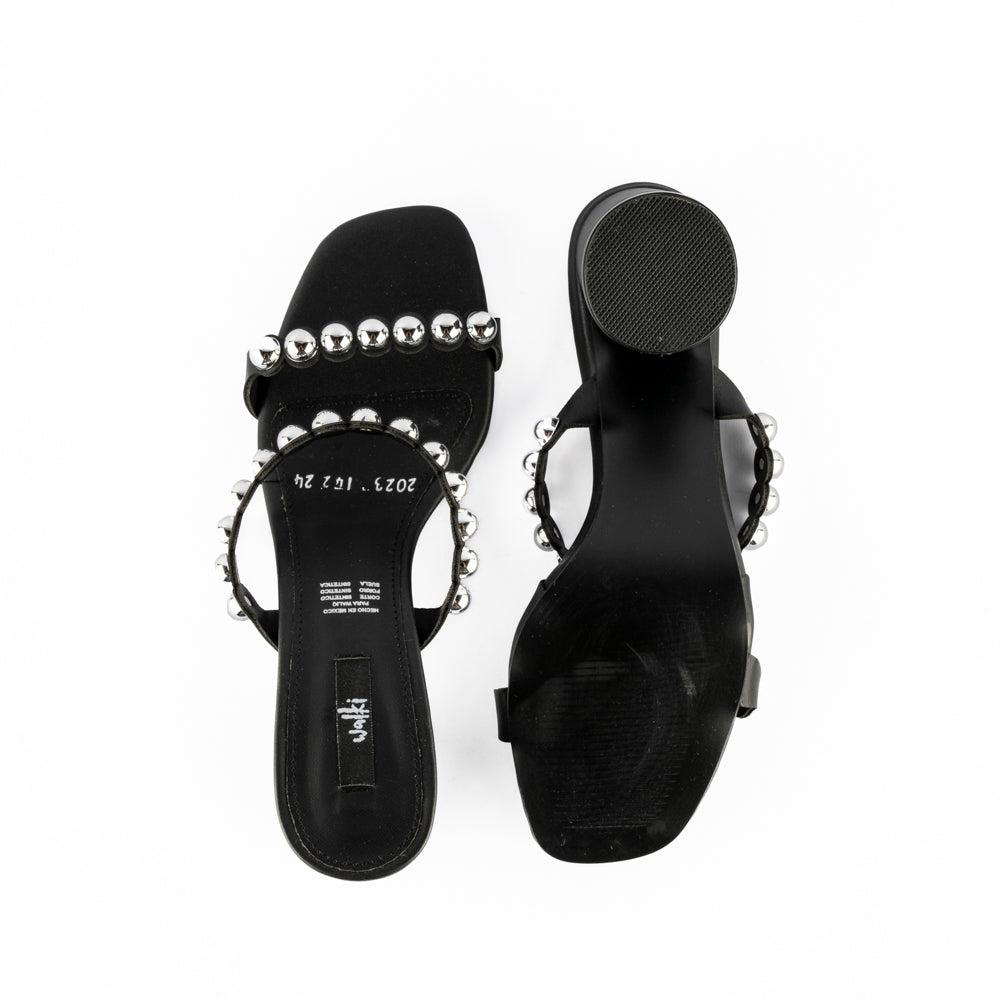Foto 6 pulgar | Tacón Formal Casual Moda 8cm Para Mujer Walki Janeth Negro