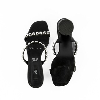 Foto 5 | Tacón Formal Casual Moda 8cm Para Mujer Walki Janeth Negro
