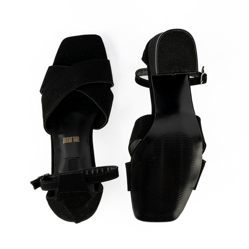 Foto 3 pulgar | Tacón Formal Casual Moda 8cm Para Mujer Walki Cecilia Negro