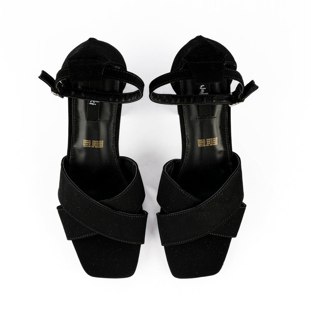Foto 5 | Tacón Formal Casual Moda 8cm Para Mujer Walki Cecilia Negro