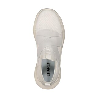 Foto 3 | Tenis Charly Moda Mujer Transpirable Blanco