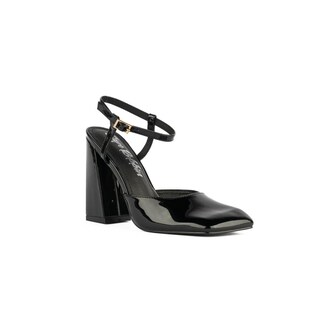 Foto 2 | Zapatilla Tacón Casual 12cm Para Mujer Walki Alana Negro