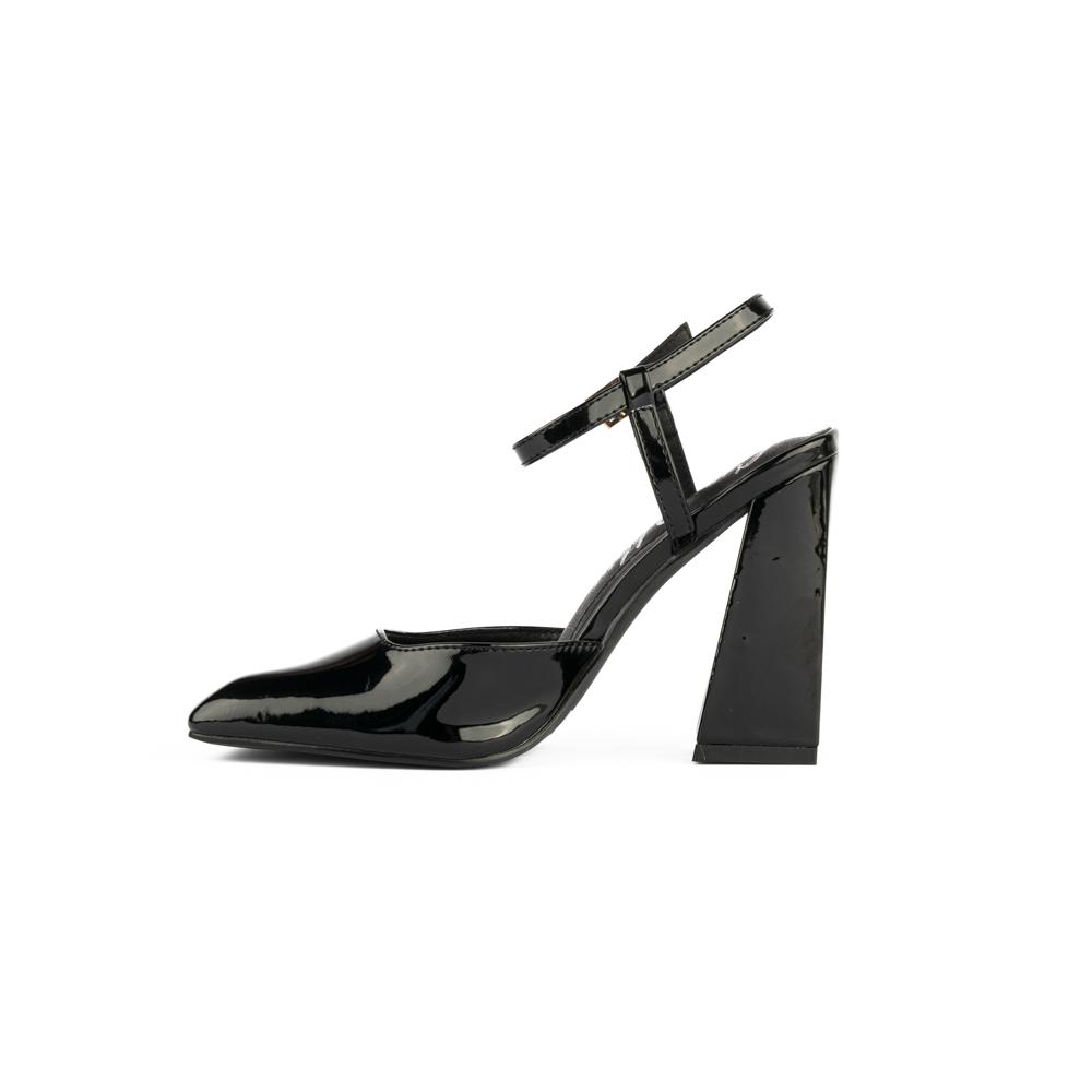 Foto 4 pulgar | Zapatilla Tacón Casual 12cm Para Mujer Walki Alana Negro