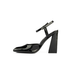 Foto 3 | Zapatilla Tacón Casual 12cm Para Mujer Walki Alana Negro