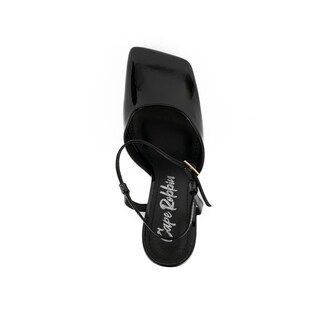 Foto 4 | Zapatilla Tacón Casual 12cm Para Mujer Walki Alana Negro