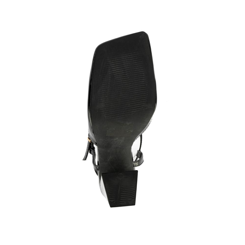 Foto 5 | Zapatilla Tacón Casual 12cm Para Mujer Walki Alana Negro