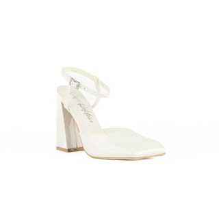 Foto 2 | Zapatilla Tacón Casual 12cm Para Mujer Walki Alana Blanco