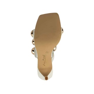 Foto 5 | Sandalia Mule Tacón 10cm Para Mujer Walki Aitana Blanco