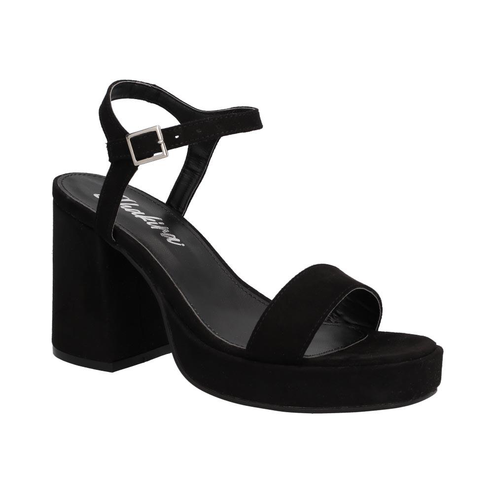Foto 3 pulgar | Zapatilla Mujer Kipon Tacon Confort Negro