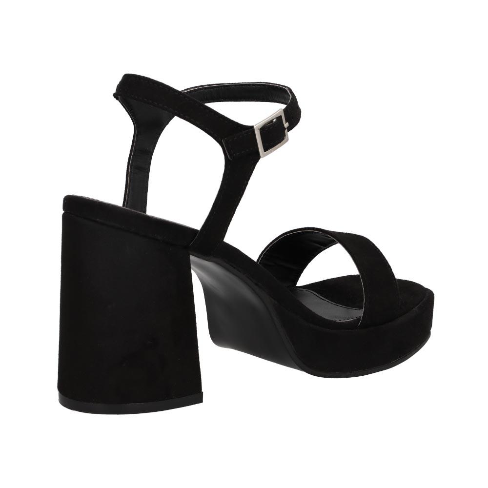 Foto 4 pulgar | Zapatilla Mujer Kipon Tacon Confort Negro