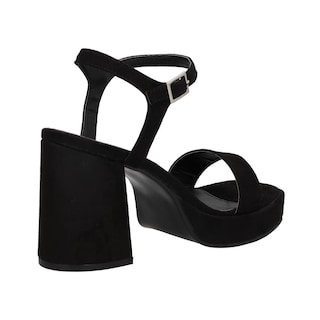 Foto 3 | Zapatilla Mujer Kipon Tacon Confort Negro