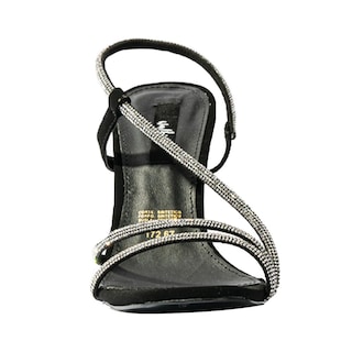 Foto 4 | Tacon Con Brillo Elegante 10cm Para Mujer Walki Barbara Negro