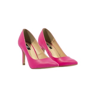 Foto 2 | Zapatilla Tacón Puntal Casual 8cm Para Mujer Walki Mónica Rosa