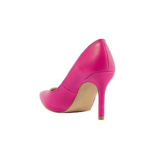 Foto 4 | Zapatilla Tacón Puntal Casual 8cm Para Mujer Walki Mónica Rosa