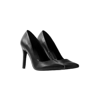 Foto 2 | Zapatilla Tacón Puntal Casual 8cm Para Mujer Walki Mónica Negro