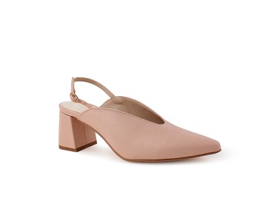 Foto 1 | Zapatilla Color Nude Destalonada Material Sintético