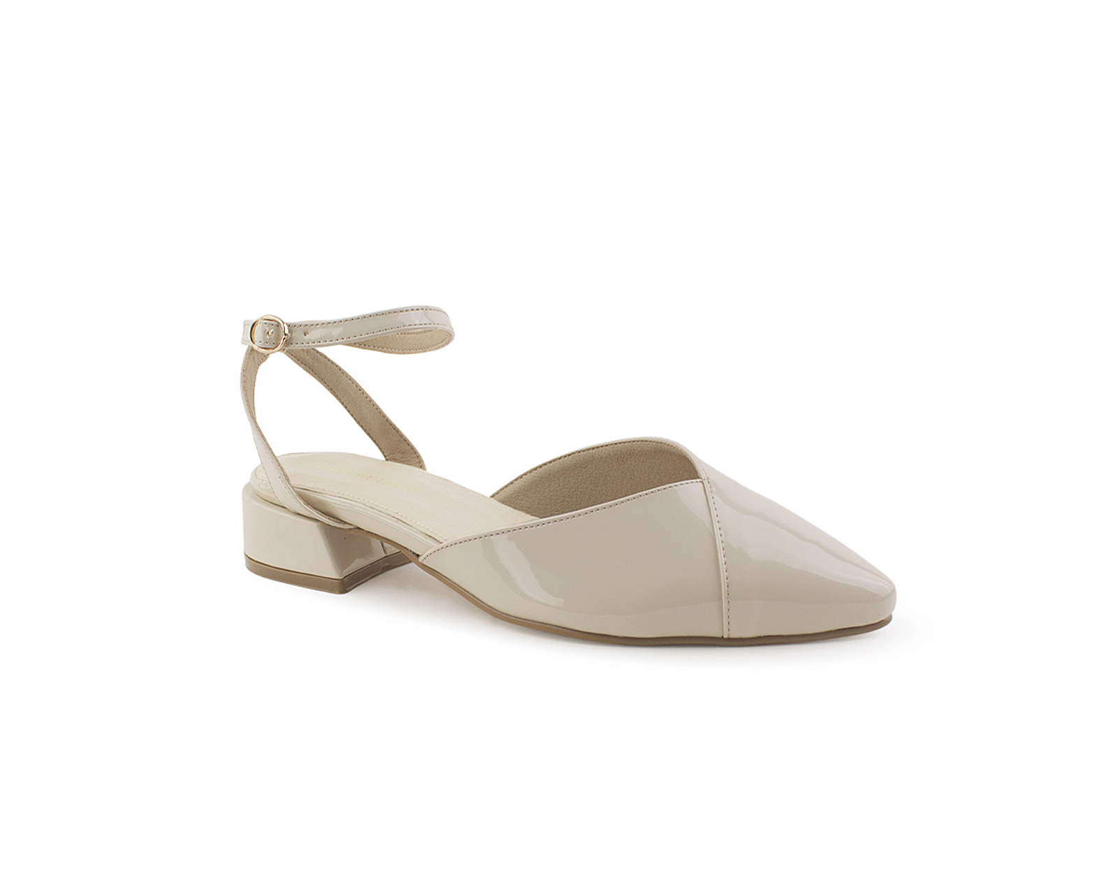 Foto 2 pulgar | Zapatilla Color Beige Puntal Material Sintetico