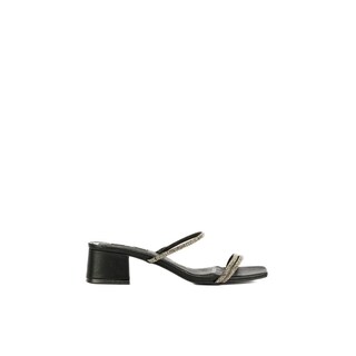 Foto 2 | Tacon Bajito 5.5cm Con Brillo Elegante Para Dama Walki Aurora Negro