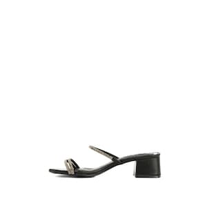 Foto 3 | Tacon Bajito 5.5cm Con Brillo Elegante Para Dama Walki Aurora Negro