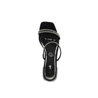 Foto 5 | Tacon Bajito 5.5cm Con Brillo Elegante Para Dama Walki Aurora Negro