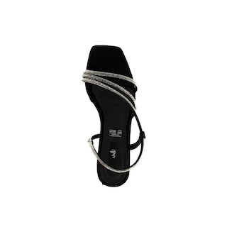 Foto 6 | Tacon Bajito 7cm Con Brillo Elegante Para Dama Walki Rafaela Negro