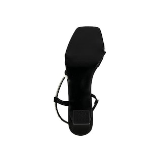 Foto 7 | Tacon Bajito 7cm Con Brillo Elegante Para Dama Walki Rafaela Negro