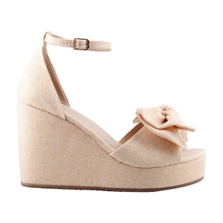 Foto 1 | Sandalia Mujer Real Jungle Plataforma Beige