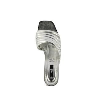 Foto 7 | Sandalia Tacón Multi Tiritas Bajo 7cm Para Mujer Walki Adela Plateado