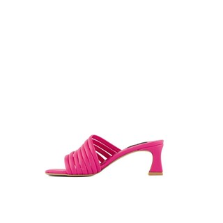 Foto 5 | Sandalia Tacón Multi Tiritas Bajo 7cm Para Mujer Walki Adela Rosa