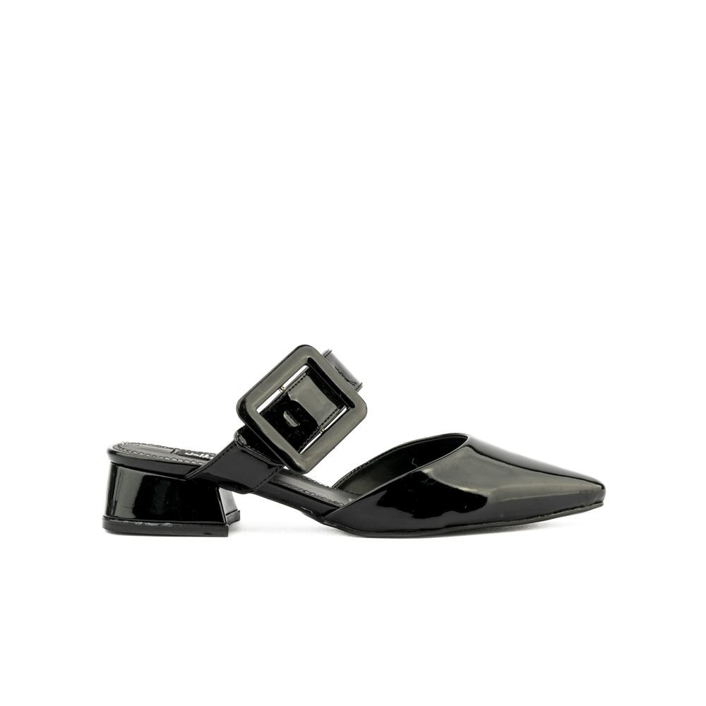 Foto 2 pulgar | Zapatilla Mule Puntal Casual Para Mujer Walki Rosa Negro